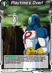 Playtime's Over! - Battle Evolution Booster - Dragon Ball Super: Masters card