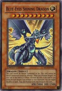 Blue-Eyes Shining Dragon - Yu-Gi-Oh! The Movie Promo Set - YuGiOh card