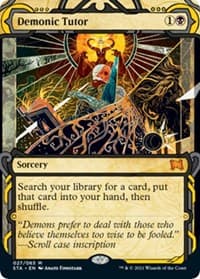 Demonic Tutor - Strixhaven: Mystical Archive - Magic: The Gathering card