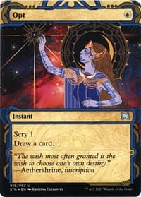 Opt (Foil Etched) - Strixhaven: Mystical Archive - Magic: The Gathering card