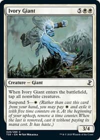 Ivory Giant - Time Spiral: Remastered - Magic: The Gathering card