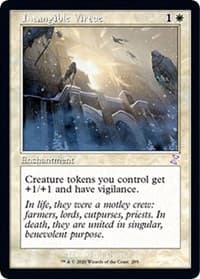 Intangible Virtue - Time Spiral: Remastered - Magic: The Gathering card
