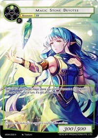Magic Stone Devotee (Full Art) - The Magic Stone War - Zero - Force of Will card