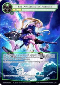 The Awakening of Fiethsing (Full Art) - The Magic Stone War - Zero - Force of Will card