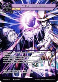 A Duet of Darkness (Full Art) - The Magic Stone War - Zero - Force of Will card