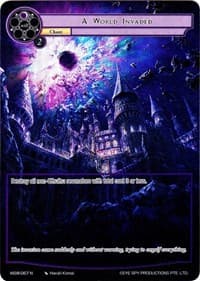 A World Invaded (Full Art) - The Magic Stone War - Zero - Force of Will card
