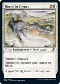 Bound in Silence - Time Spiral: Remastered - Magic: The Gathering card