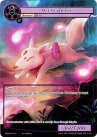 One-Tailed Fox (Full Art) - The Magic Stone War - Zero - Force of Will card