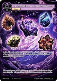 Sparkling Boon of the Magic Stones (Full Art) - The Magic Stone War - Zero - Force of Will card