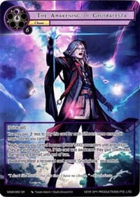 The Awakening of Grusbalesta (Full Art) - The Magic Stone War - Zero - Force of Will card