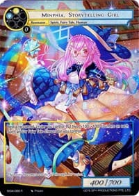 Minphia, Storytelling Girl (Full Art) - The Magic Stone War - Zero - Force of Will card