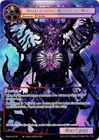 Nyarlathotep, Bringer of War (Full Art) - The Magic Stone War - Zero - Force of Will card