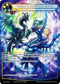 Symphony of the Two Great Dragons (Full Art) - The Magic Stone War - Zero - Force of Will card