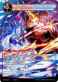 The Magic of Trust and Love (Full Art) - The Magic Stone War - Zero - Force of Will card