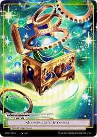 Moonbreeze's Memoria (Full Art) - The Magic Stone War - Zero - Force of Will card