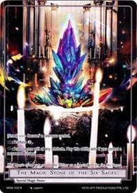 The Magic Stone of the Six Sages (Full Art) - The Magic Stone War - Zero - Force of Will card
