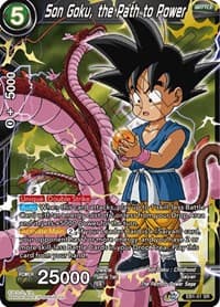 Son Goku, the Path to Power - Battle Evolution Booster - Dragon Ball Super: Masters card