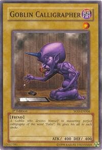 Goblin Calligrapher - Soul of the Duelist - YuGiOh card