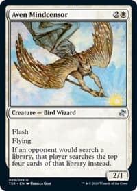 Aven Mindcensor - Time Spiral: Remastered - Magic: The Gathering card