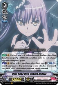 Blue Rose Diva, Yukina Minato - V-TB01: BanG Dream! FILM LIVE - Cardfight Vanguard card