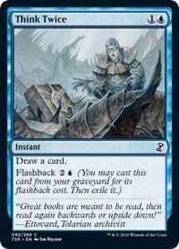 Think Twice - Time Spiral: Remastered - Magic: The Gathering card