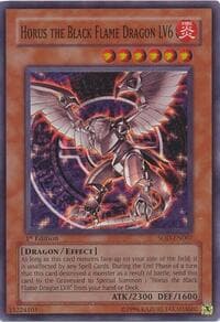 Horus the Black Flame Dragon LV6 - Soul of the Duelist - YuGiOh card
