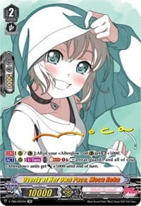 Overly at Her Own Pace, Moca Aoba (SP) - V-TB01: BanG Dream! FILM LIVE - Cardfight Vanguard card