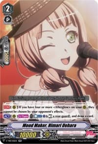 Mood Maker, Himari Uehara - V-TB01: BanG Dream! FILM LIVE - Cardfight Vanguard card