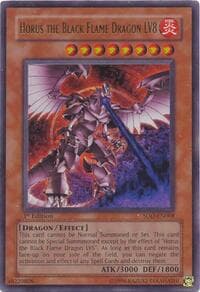 Horus the Black Flame Dragon LV8 - Soul of the Duelist - YuGiOh card