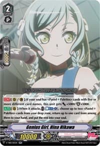 Genius Girl, Hina Hikawa - V-TB01: BanG Dream! FILM LIVE - Cardfight Vanguard card