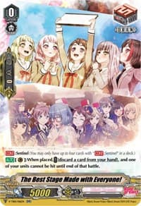 The Best Stage Made with Everyone! - V-TB01: BanG Dream! FILM LIVE - Cardfight Vanguard card