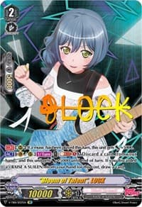 "Bloom of Talent", LOCK (SP) - V-TB01: BanG Dream! FILM LIVE - Cardfight Vanguard card
