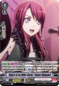 Figure of an Older Sister, Tomoe Udagawa (Parallel Foil) - V-TB01: BanG Dream! FILM LIVE - Cardfight Vanguard card