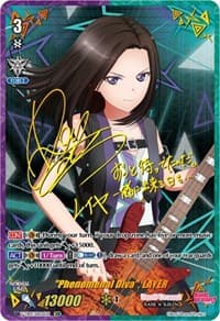 "Phenomenal Diva", LAYER (SSR) - V-TB01: BanG Dream! FILM LIVE - Cardfight Vanguard card