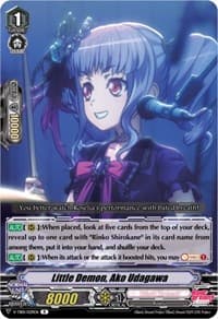 Little Demon, Ako Udagawa (Parallel Foil) - V-TB01: BanG Dream! FILM LIVE - Cardfight Vanguard card
