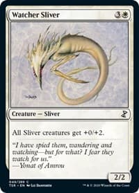 Watcher Sliver - Time Spiral: Remastered - Magic: The Gathering card