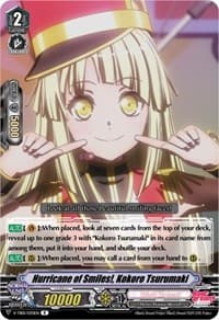 Hurricane of Smiles!, Kokoro Tsurumaki (Parallel Foil) - V-TB01: BanG Dream! FILM LIVE - Cardfight Vanguard card