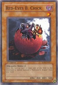 Red-Eyes B. Chick - Soul of the Duelist - YuGiOh card