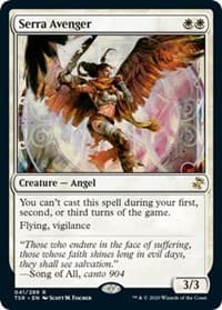 Serra Avenger - Time Spiral: Remastered - Magic: The Gathering card