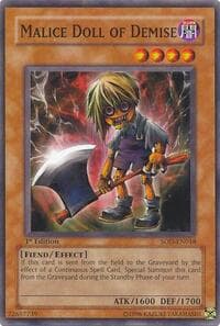 Malice Doll of Demise - Soul of the Duelist - YuGiOh card