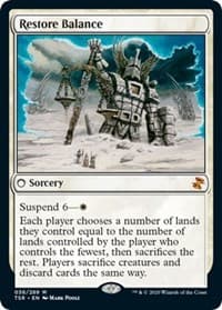 Restore Balance - Time Spiral: Remastered - Magic: The Gathering card