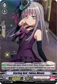 Starting Bell, Yukina Minato - V-TB01: BanG Dream! FILM LIVE - Cardfight Vanguard card