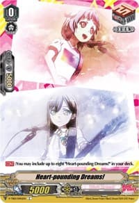 Heart-pounding Dreams! (A) (Poppin'Party) - V-TB01: BanG Dream! FILM LIVE - Cardfight Vanguard card