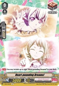 Heart-pounding Dreams! (C) (Pastel*Palettes) - V-TB01: BanG Dream! FILM LIVE - Cardfight Vanguard card