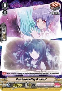 Heart-pounding Dreams! (D) (Roselia) (Parallel Foil) - V-TB01: BanG Dream! FILM LIVE - Cardfight Vanguard card