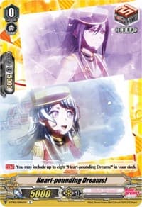 Heart-pounding Dreams! (E) (Hello, Happy World!) - V-TB01: BanG Dream! FILM LIVE - Cardfight Vanguard card