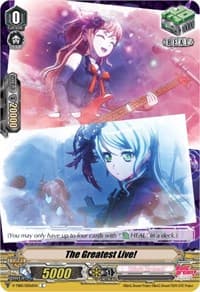 The Greatest Live! (D) (Roselia) - V-TB01: BanG Dream! FILM LIVE - Cardfight Vanguard card