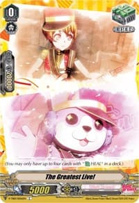 The Greatest Live! (E) (Hello, Happy World!) (Parallel Foil) - V-TB01: BanG Dream! FILM LIVE - Cardfight Vanguard card