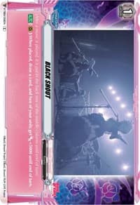 BLACK SHOUT - V-TB01: BanG Dream! FILM LIVE - Cardfight Vanguard card