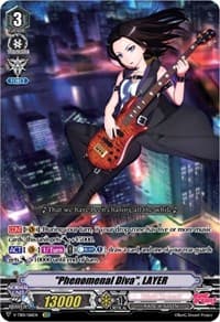 "Phenomenal Diva", LAYER - V-TB01: BanG Dream! FILM LIVE - Cardfight Vanguard card